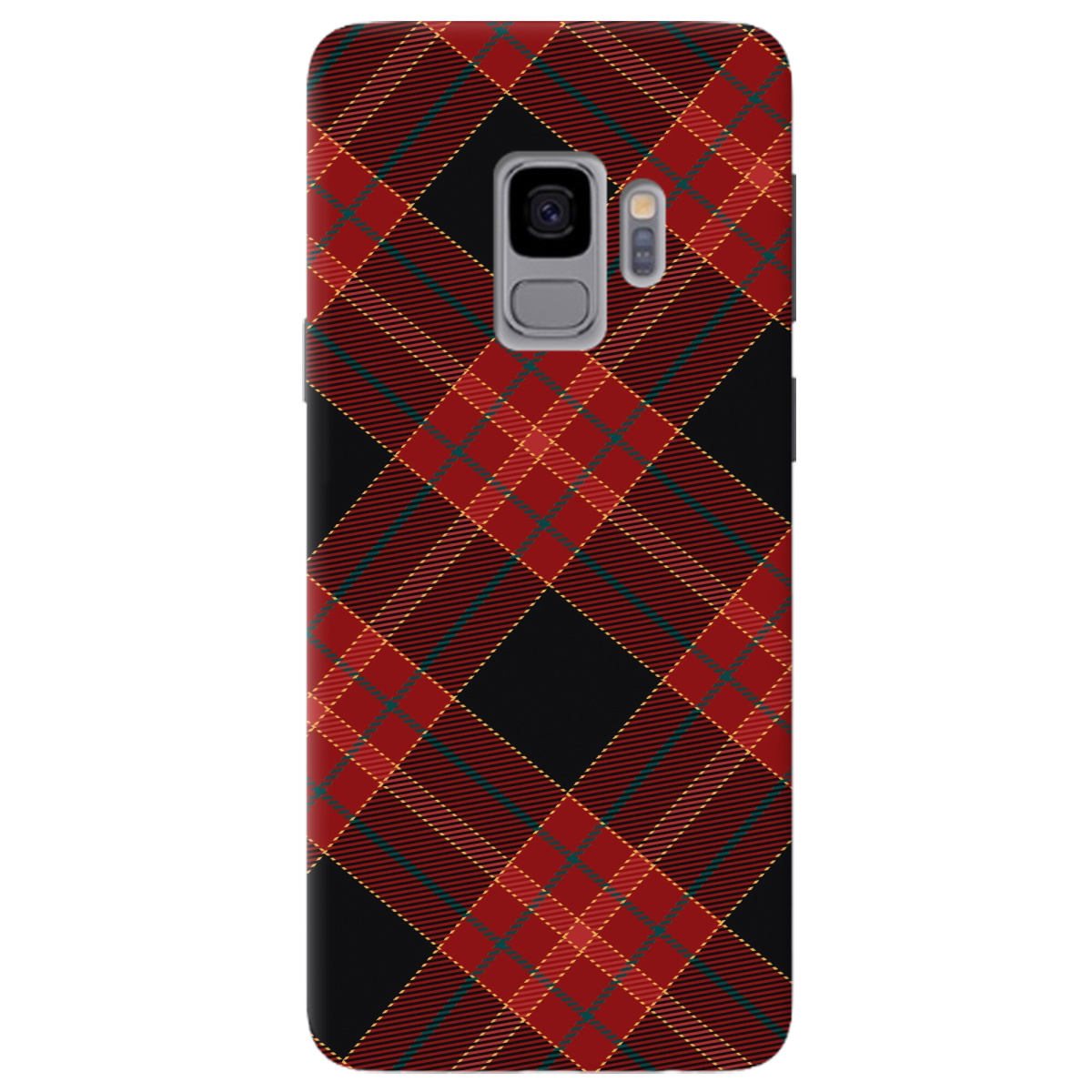 Чехол для Samsung Galaxy S9 Червоний тартан - фото 1 - Чехлы для телефонов