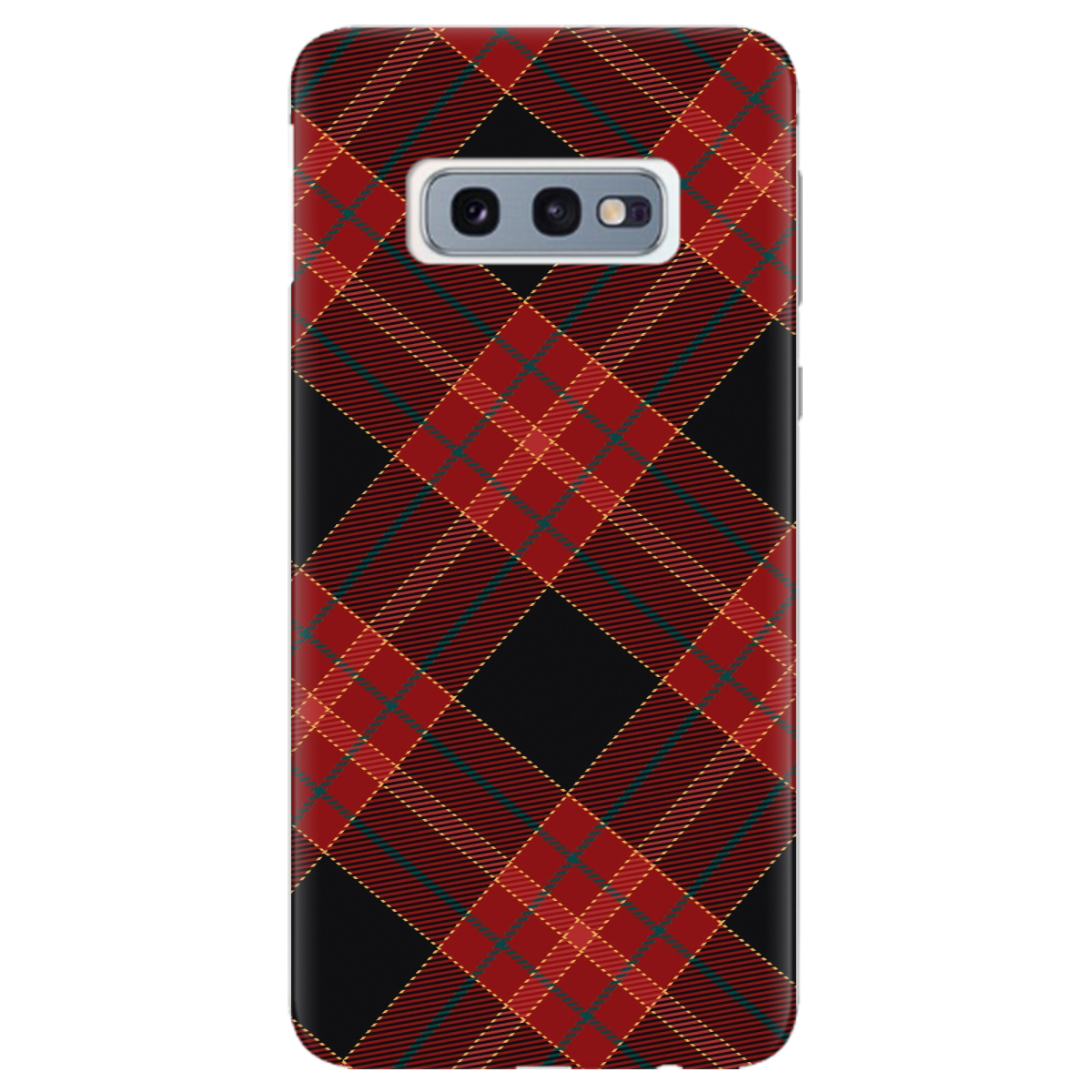 Чехол для Samsung Galaxy S10e Червоний тартан - фото 1 - Чехлы для телефонов