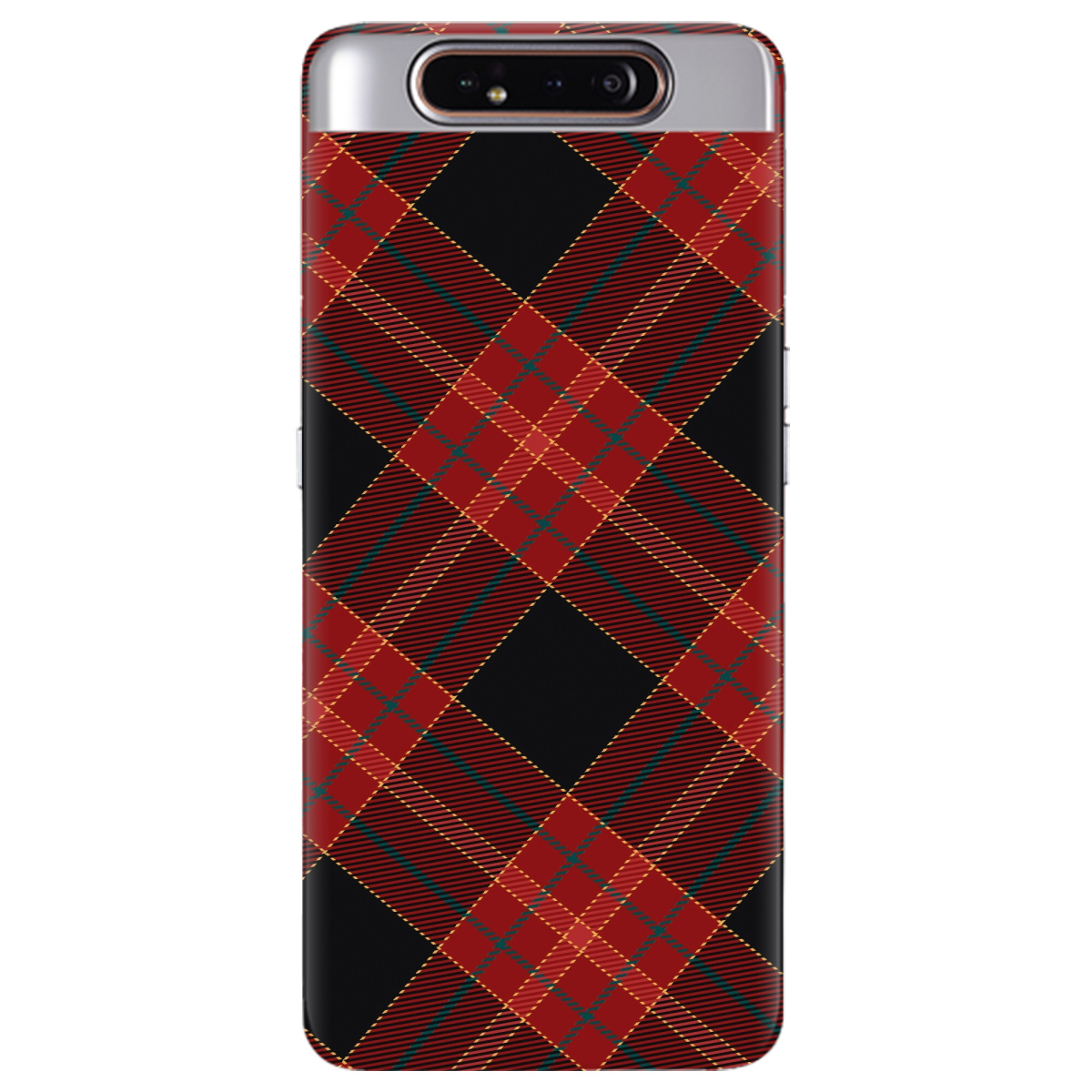 Чехол для Samsung Galaxy A80 Червоний тартан - фото 1 - Чехлы для телефонов