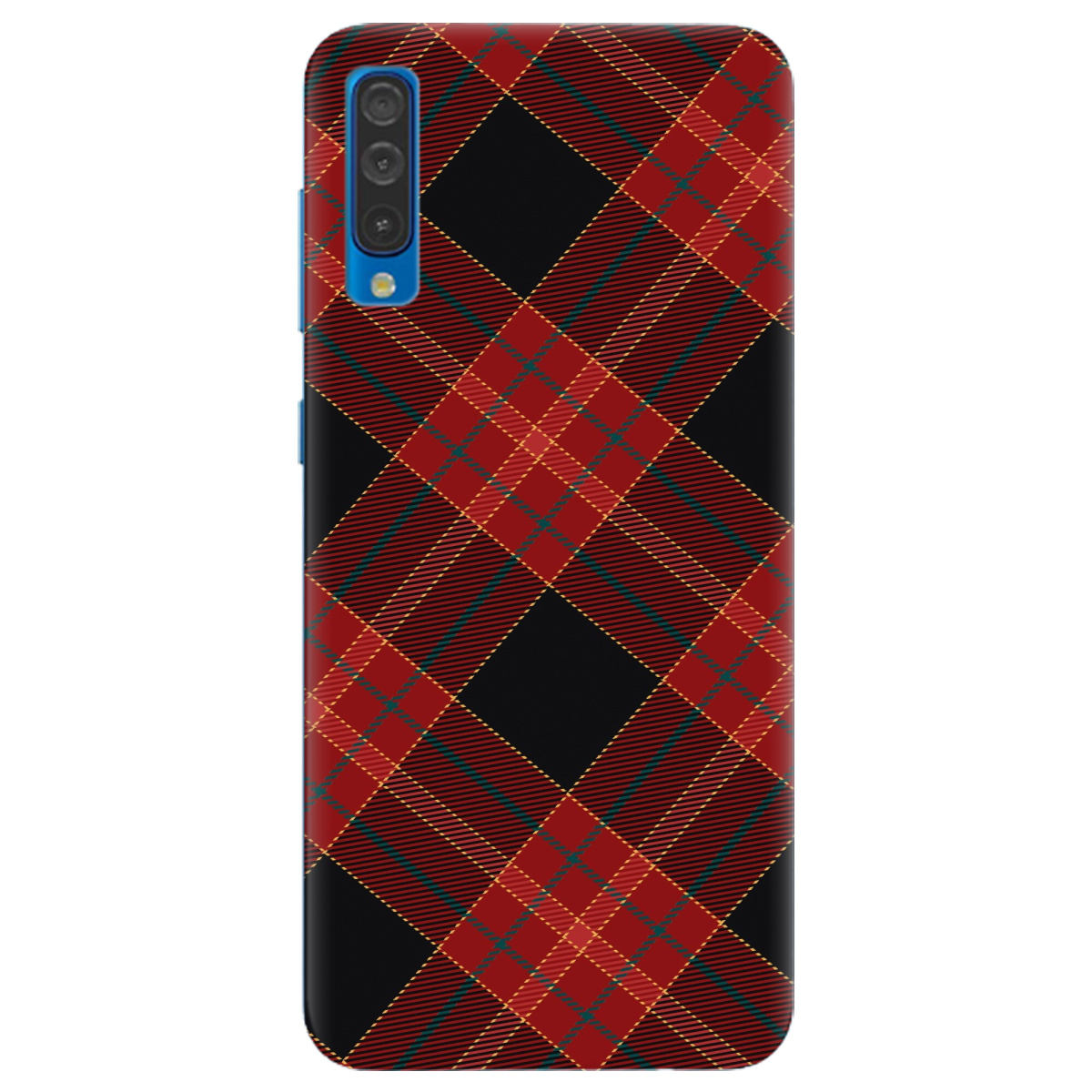 Чохол для Samsung Galaxy A30s Червоний тартан - фото 1 Чохол для Samsung Galaxy A30s Червоний тартан - фото 1 - Чохли для телефонів