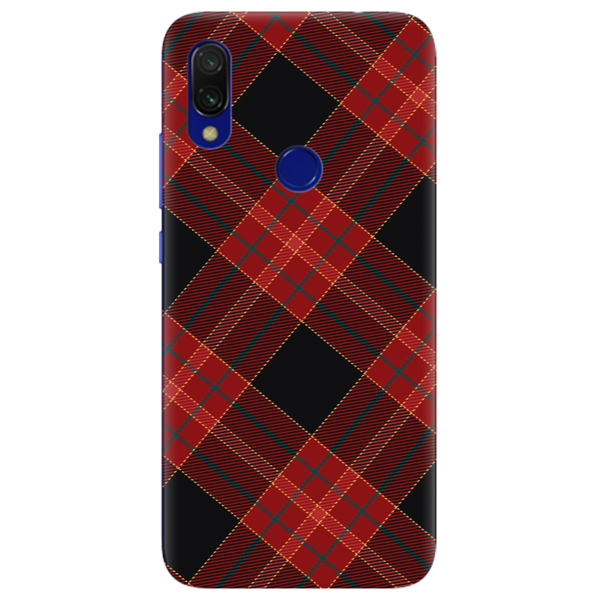 Чохол для Xiaomi Redmi Note 7/7Pro Червоний тартан - фото 1 - Чохли для телефонів
