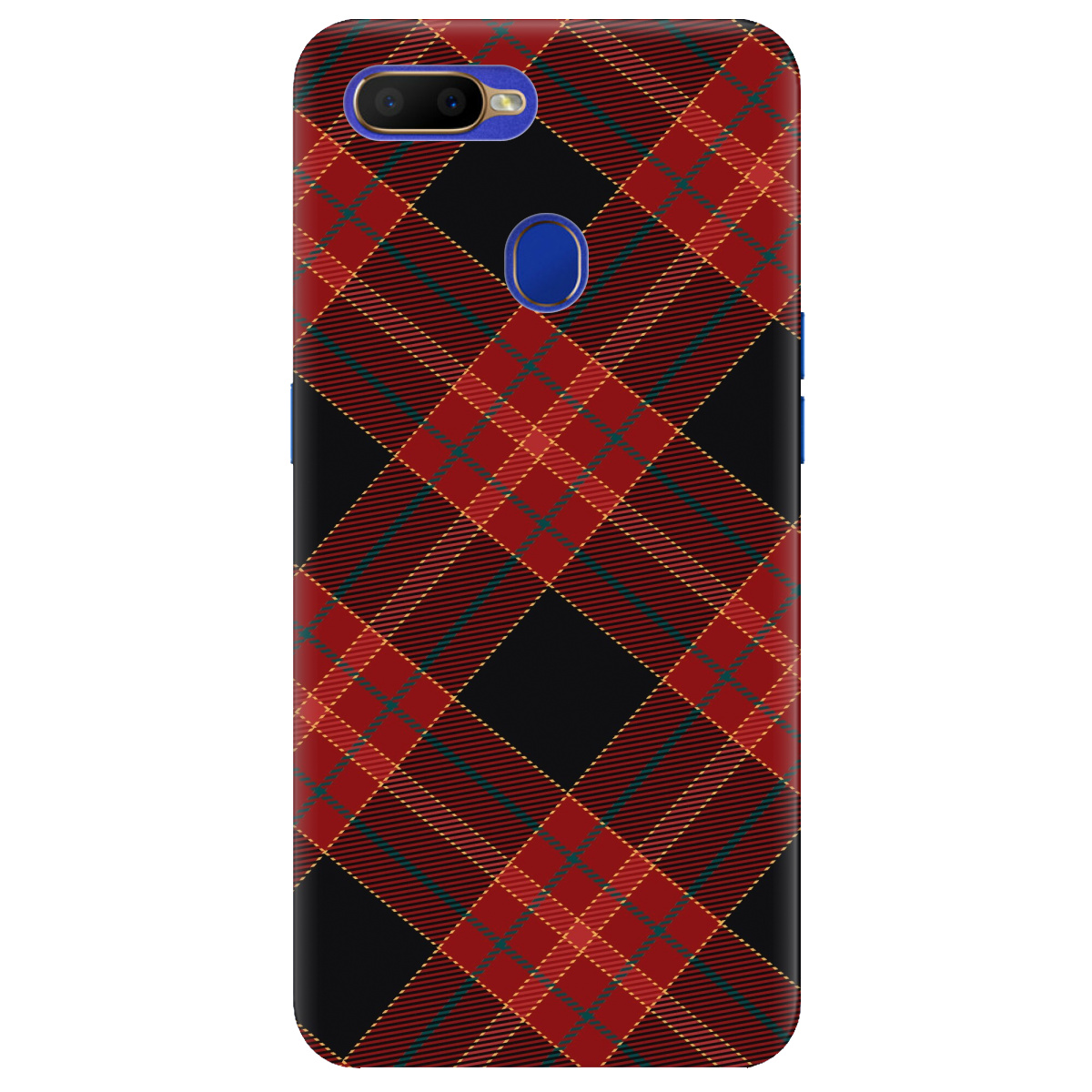 Чехол для Oppo A5s Червоний тартан - фото 1 - Чехлы для телефонов