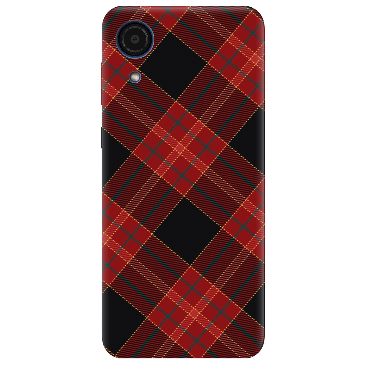 Чохол для Samsung Galaxy А03 Core Червоний тартан - фото 1 - Чохли для телефонів