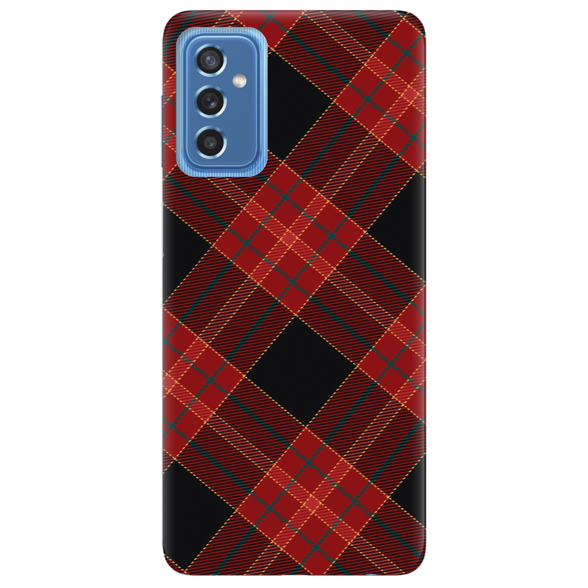 Чехол для Samsung Galaxy M52 Червоний тартан - фото 1 Чехол для Samsung Galaxy M52 Червоний тартан - фото 1 - Чехлы для телефонов