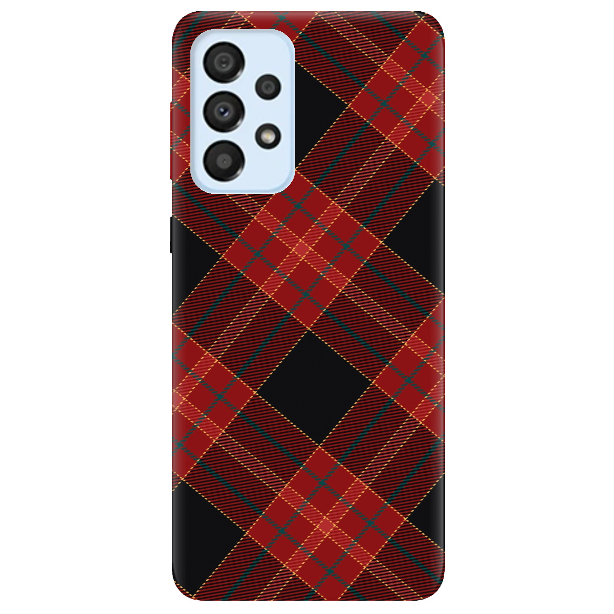 Чехол для Samsung Galaxy A33 Червоний тартан - фото 1 - Чехлы для телефонов