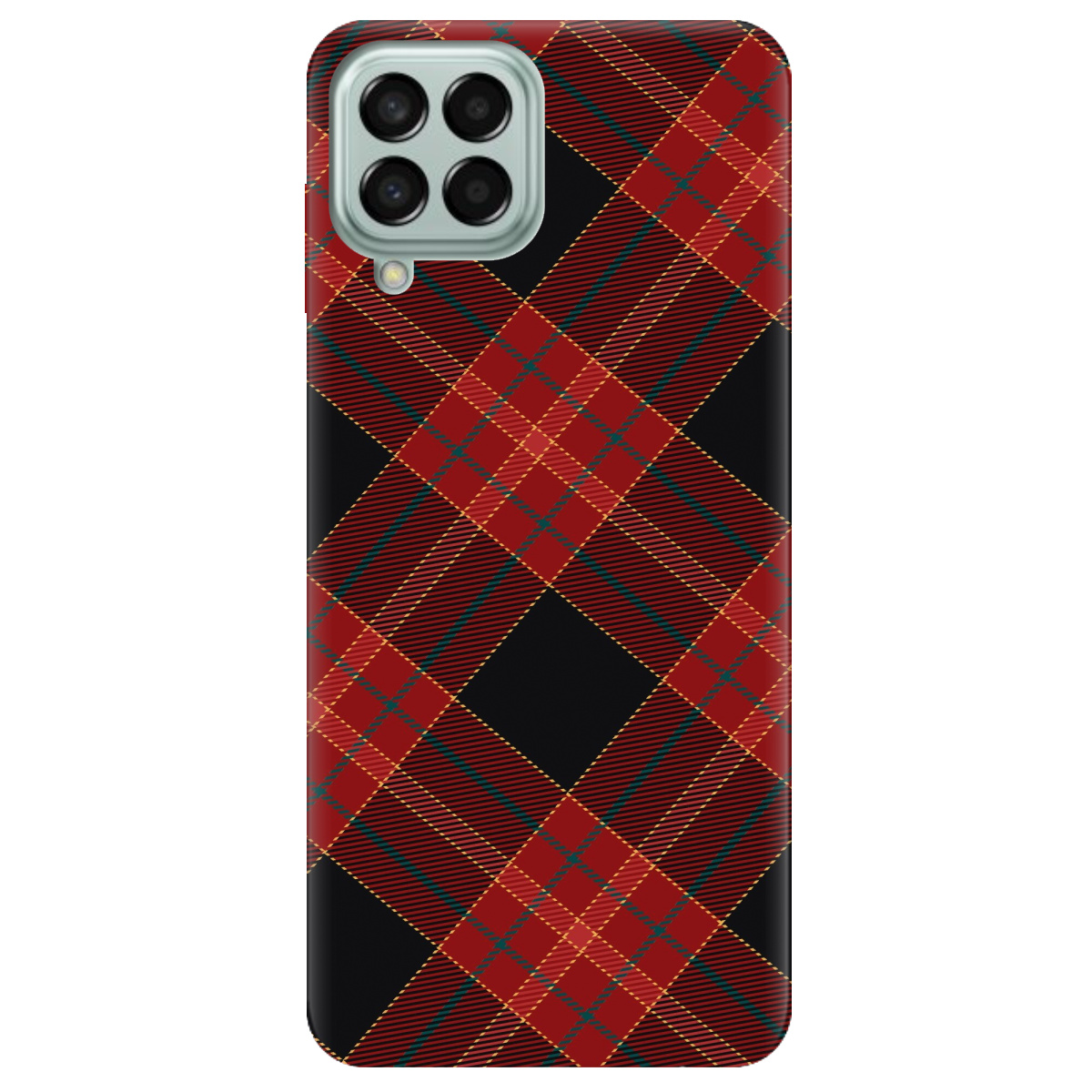 Чехол для Samsung Galaxy M53 Червоний тартан - фото 1 - Чехлы для телефонов