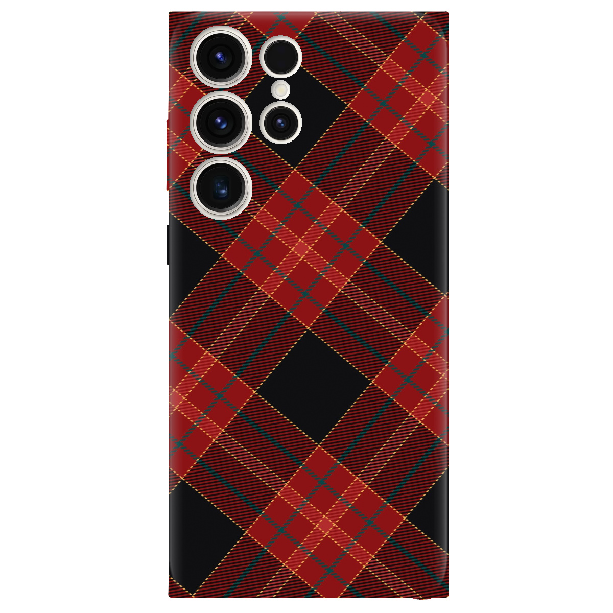 Чехол для Samsung Galaxy S25 Ultra Червоний тартан - фото 1 - Чехлы для телефонов