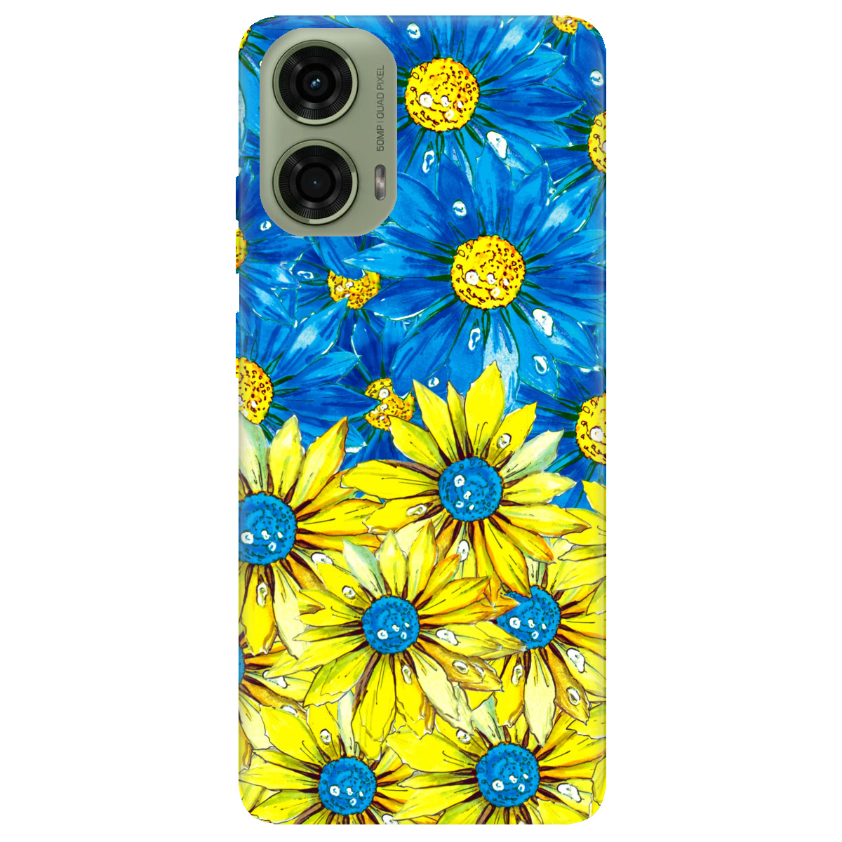 Чохол для Motorola G24 / G04 / E14 Kvitka - фото 1 - Чохли для телефонів