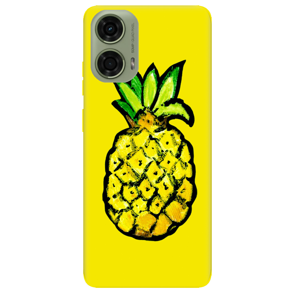 Чохол для Motorola G24 / G04 / E14 Sunny pineapple - фото 1 - Чохли для телефонів
