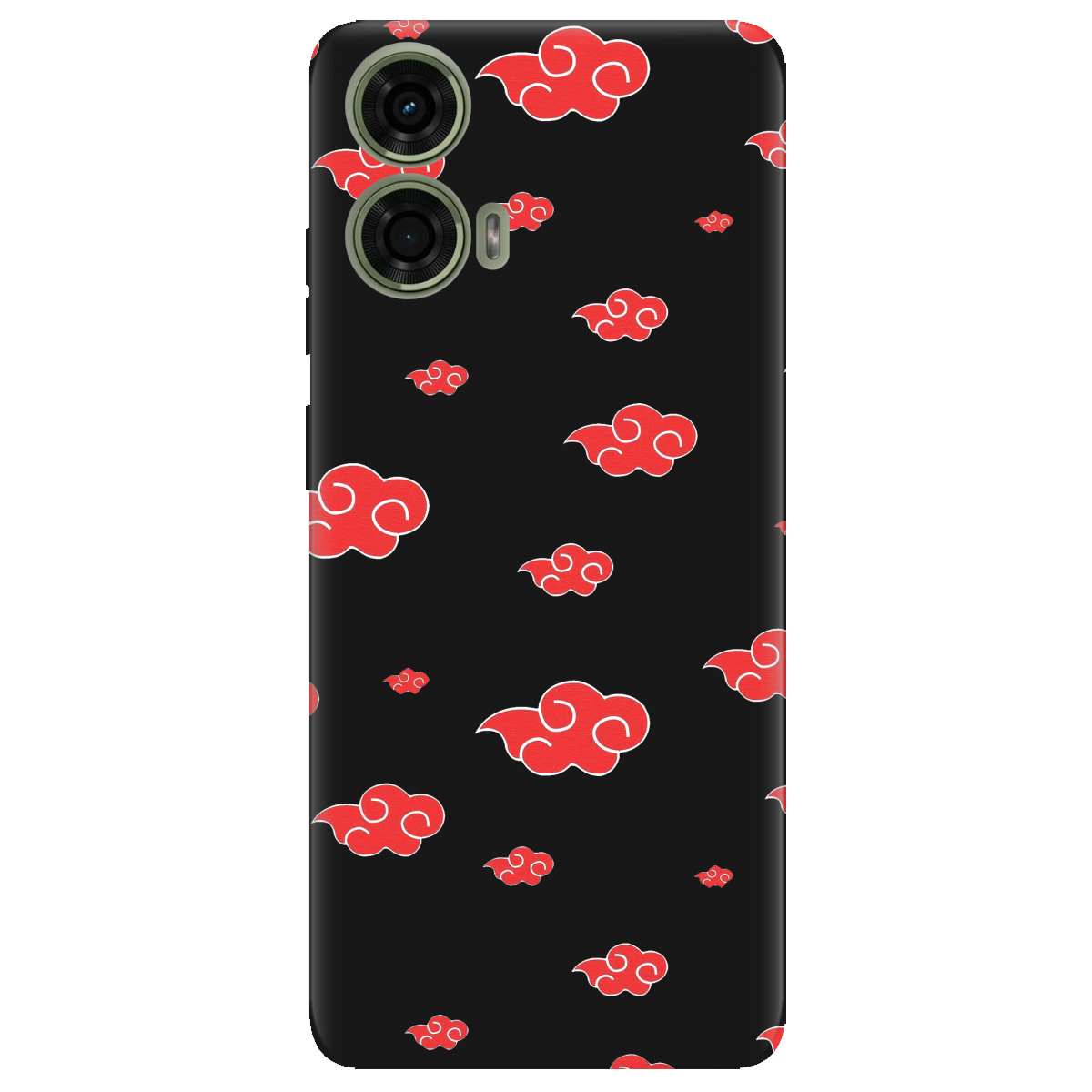 Чехол для Motorola G24 / G04 / E14 черный матовый soft touch Akatsuki - фото 1 Чехол для Motorola G24 / G04 / E14 черный матовый soft touch Akatsuki - фото 1 - Чехлы для телефонов