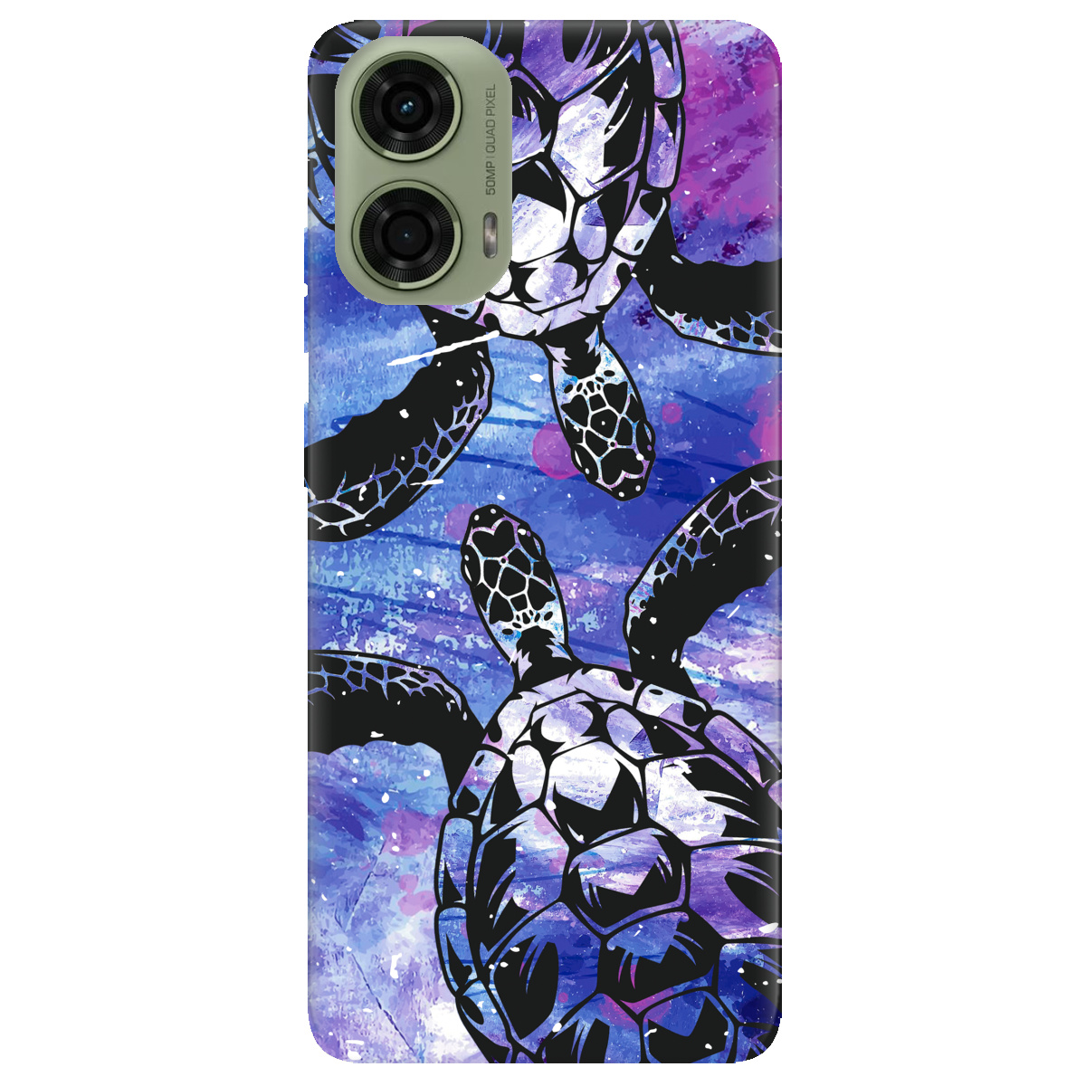Чехол для Motorola G24 / G04 / E14 Turtles - фото 1 - Чехлы для телефонов