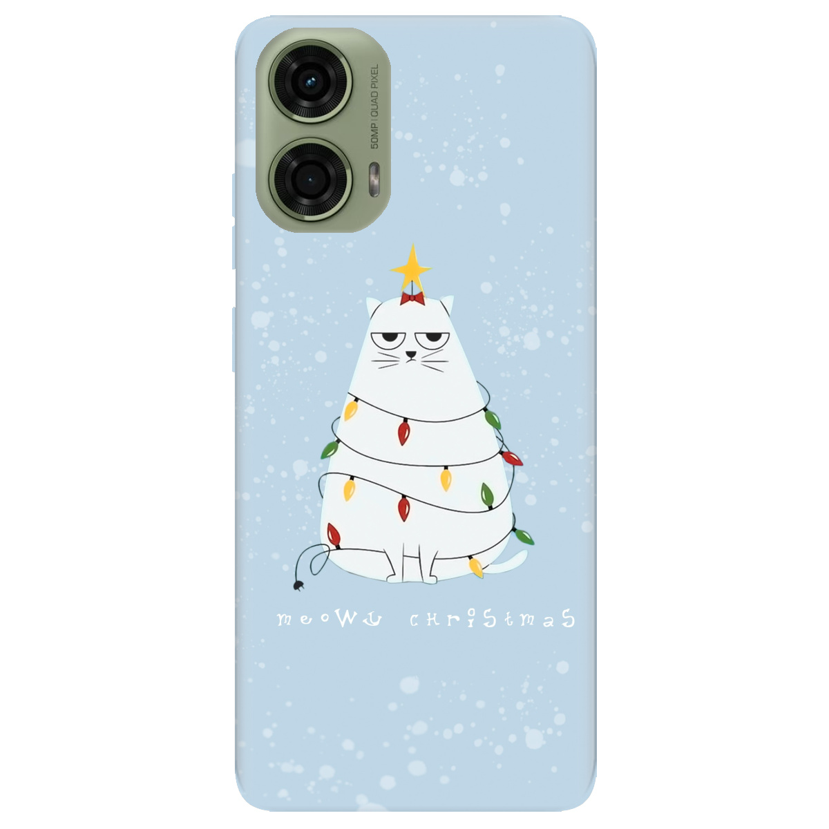 Чохол для Motorola G24 / G04 / E14 Meowy - фото 1 Чохол для Motorola G24 / G04 / E14 Meowy - фото 1 - Чохли для телефонів