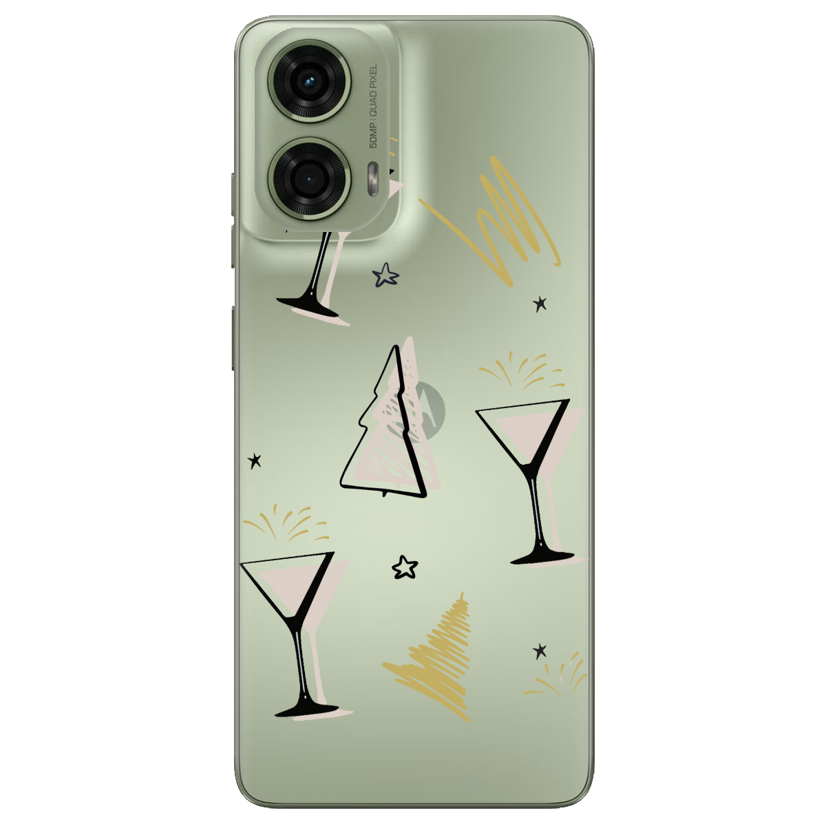 Чехол для Motorola G24 / G04 / E14 Hello New Year - фото 1 Чехол для Motorola G24 / G04 / E14 Hello New Year - фото 1 - Чехлы для телефонов