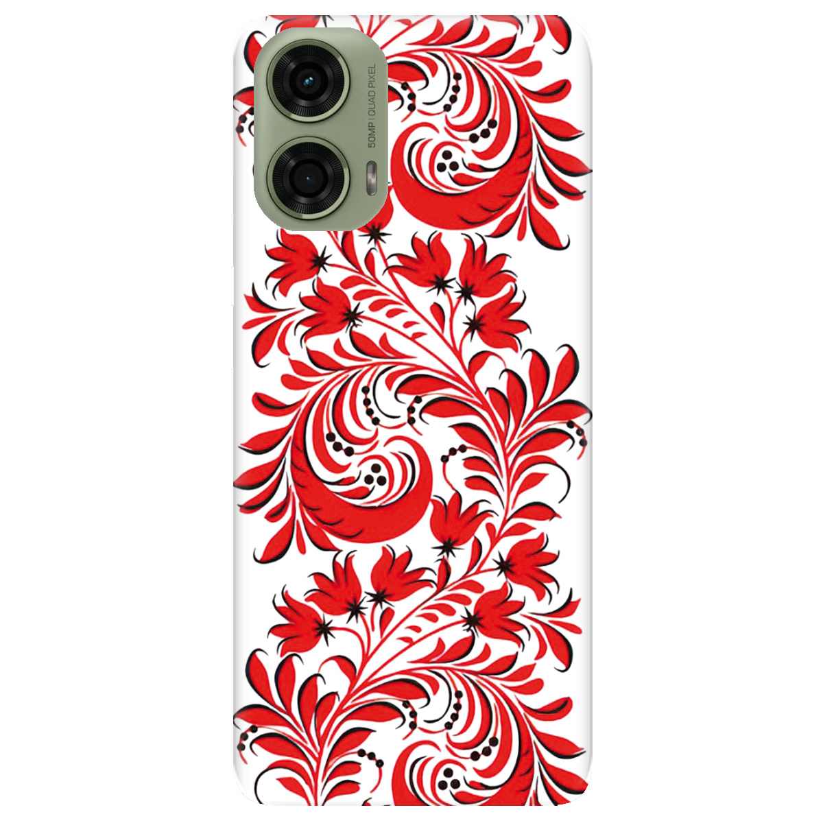 Чехол для Motorola G24 / G04 / E14 Love Ukraine ornament - фото 1 Чехол для Motorola G24 / G04 / E14 Love Ukraine ornament - фото 1 - Чехлы для телефонов