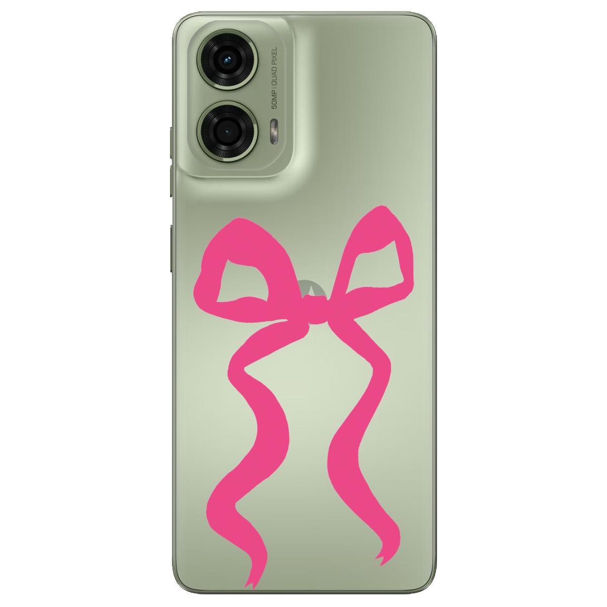 Чехол для Motorola G24 / G04 / E14 Blush Knot - фото 1 Чехол для Motorola G24 / G04 / E14 Blush Knot - фото 1 - Чехлы для телефонов
