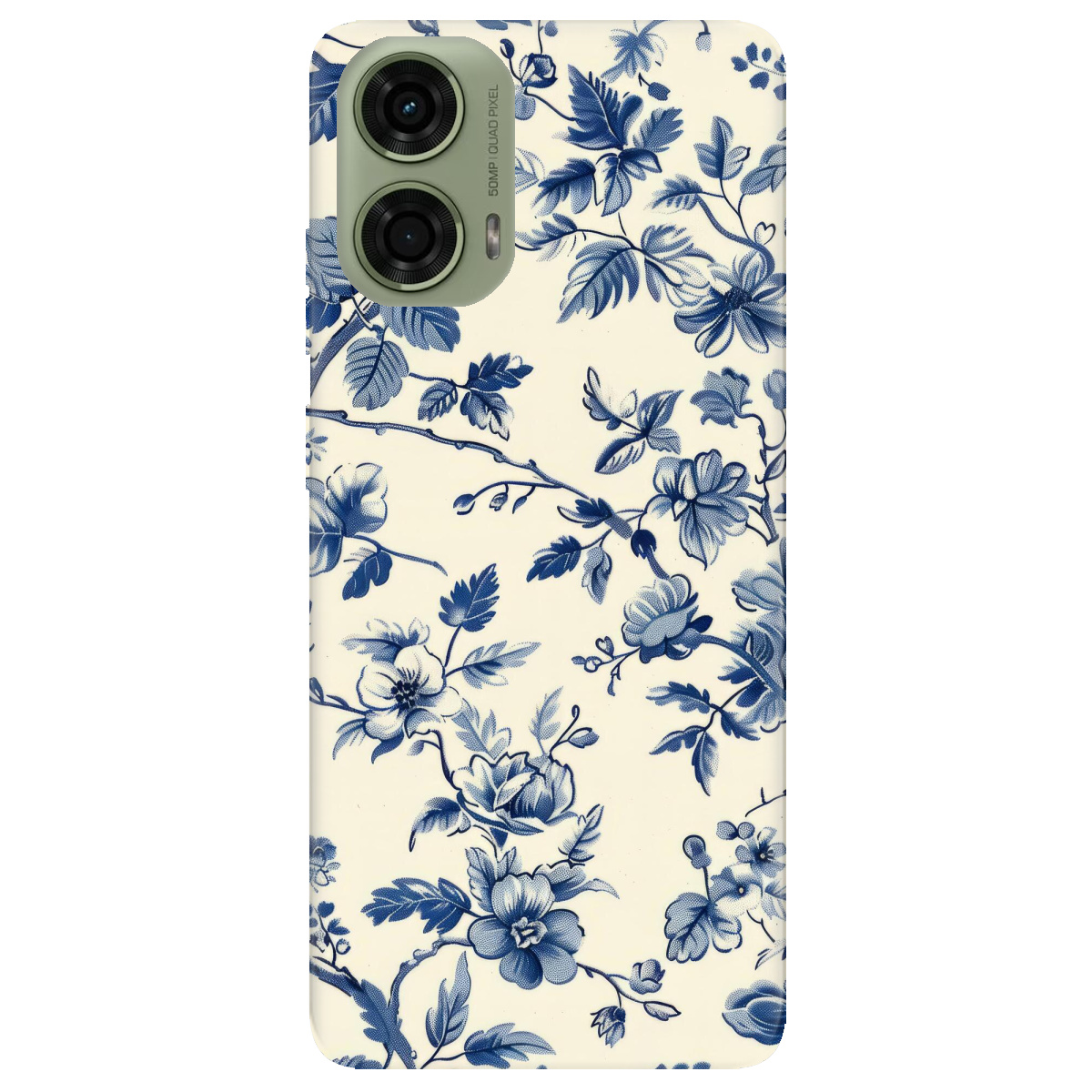 Чехол для Motorola G24 / G04 / E14 Blue Garden - фото 1 Чехол для Motorola G24 / G04 / E14 Blue Garden - фото 1 - Чехлы для телефонов