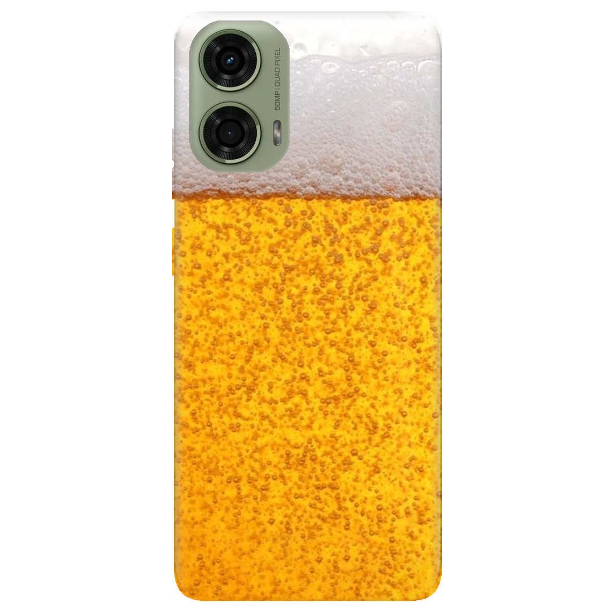 Чехол для Motorola G24 / G04 / E14 Хмільна піна - фото 1 - Чехлы для телефонов