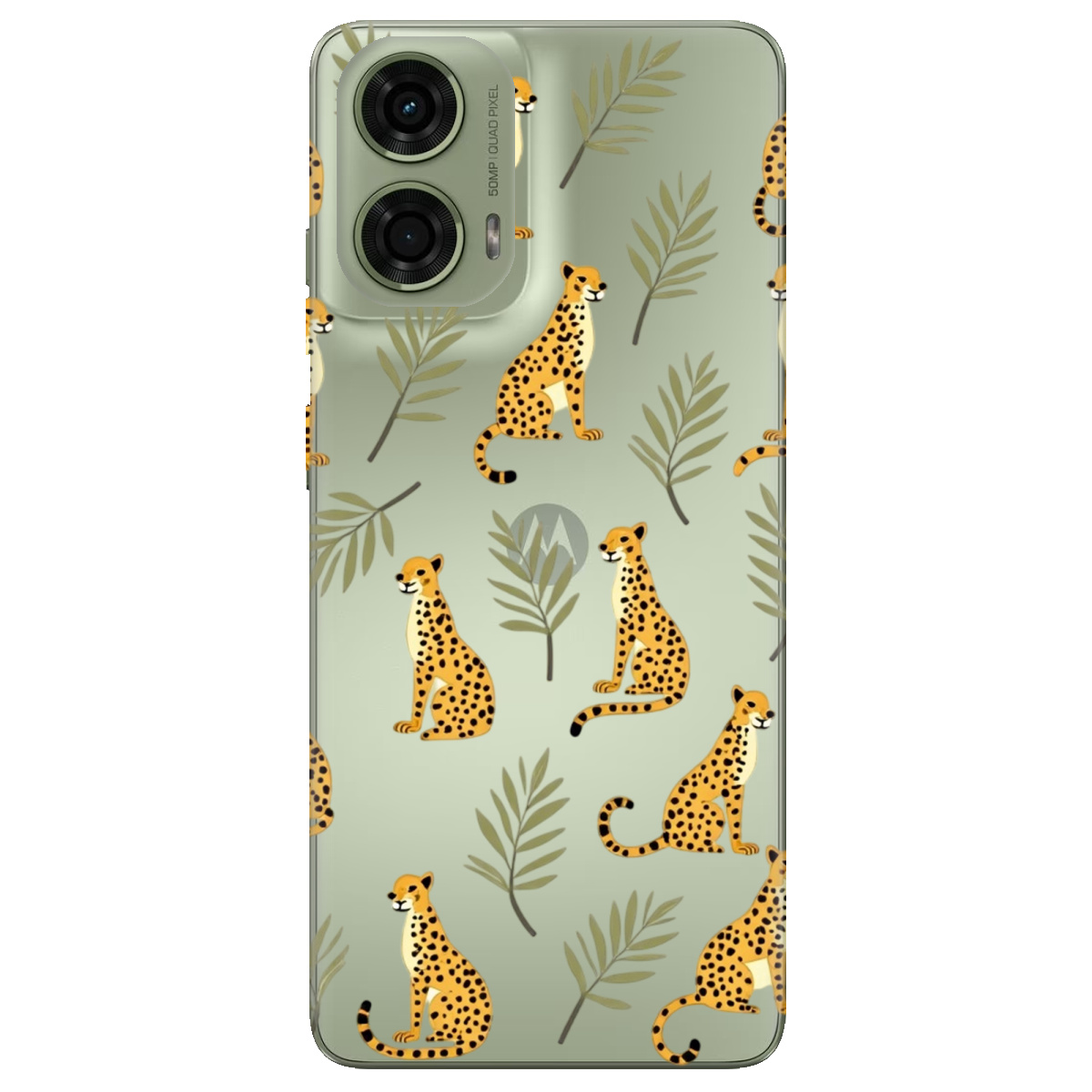 Чехол для Motorola G24 / G04 / E14 Тропічна дикість - фото 1 - Чехлы для телефонов