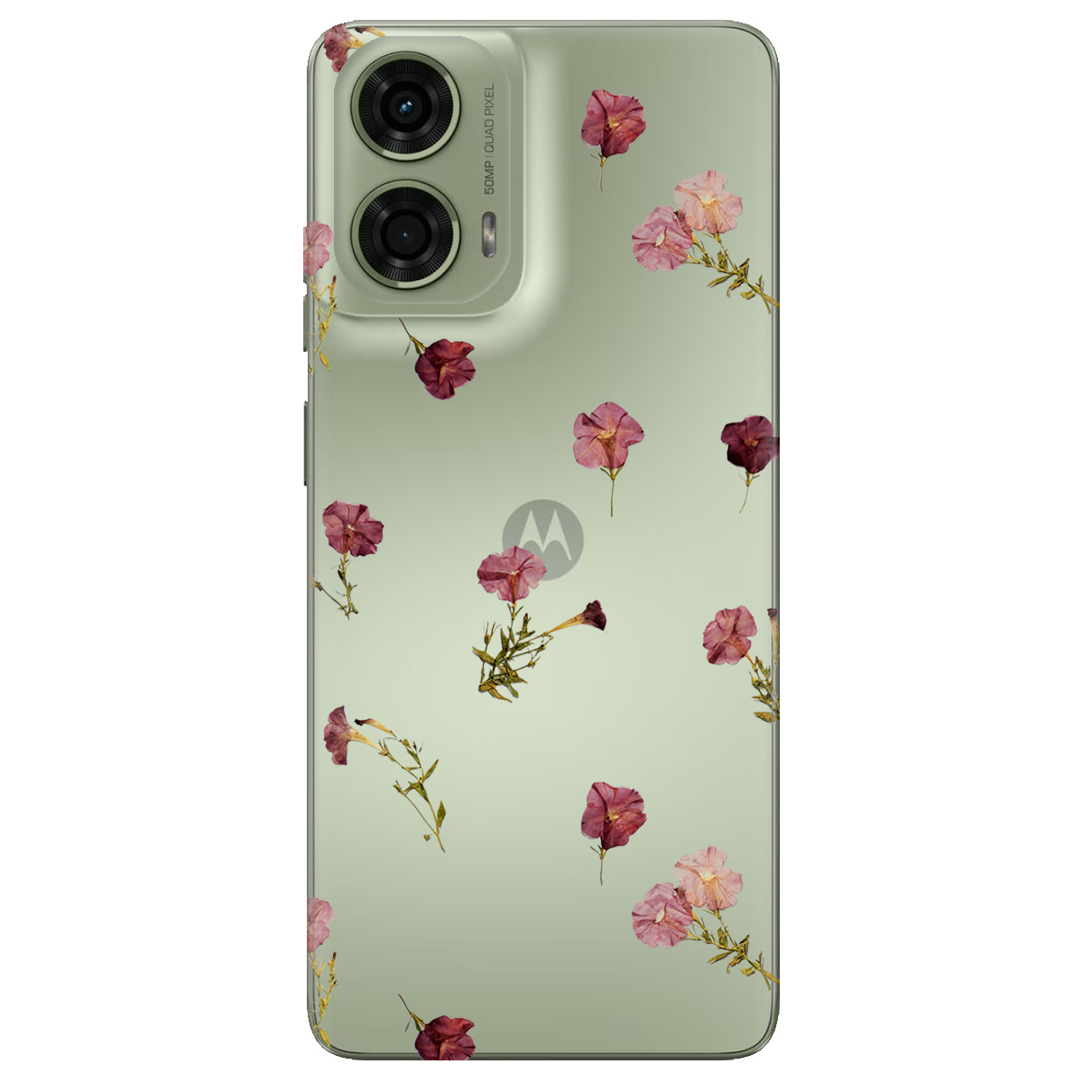 Чохол для Motorola G24 / G04 / E14 Розсип ніжності - фото 1 Чохол для Motorola G24 / G04 / E14 Розсип ніжності - фото 1 - Чохли для телефонів