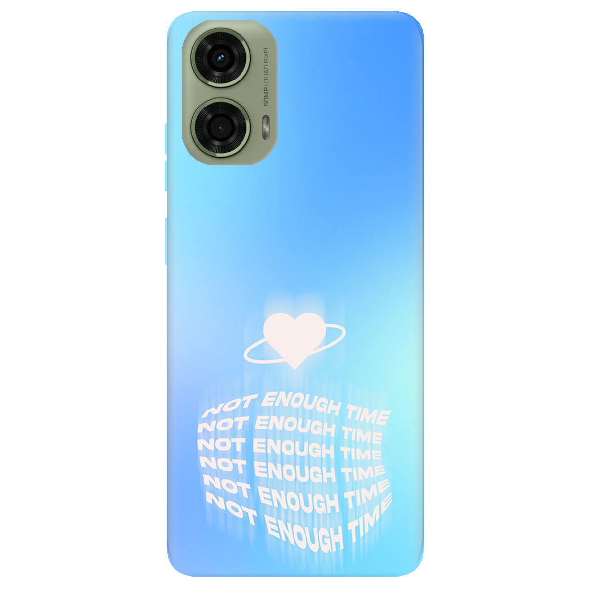 Чохол для Motorola G24 / G04 / E14 Часу обмаль - фото 1 - Чохли для телефонів