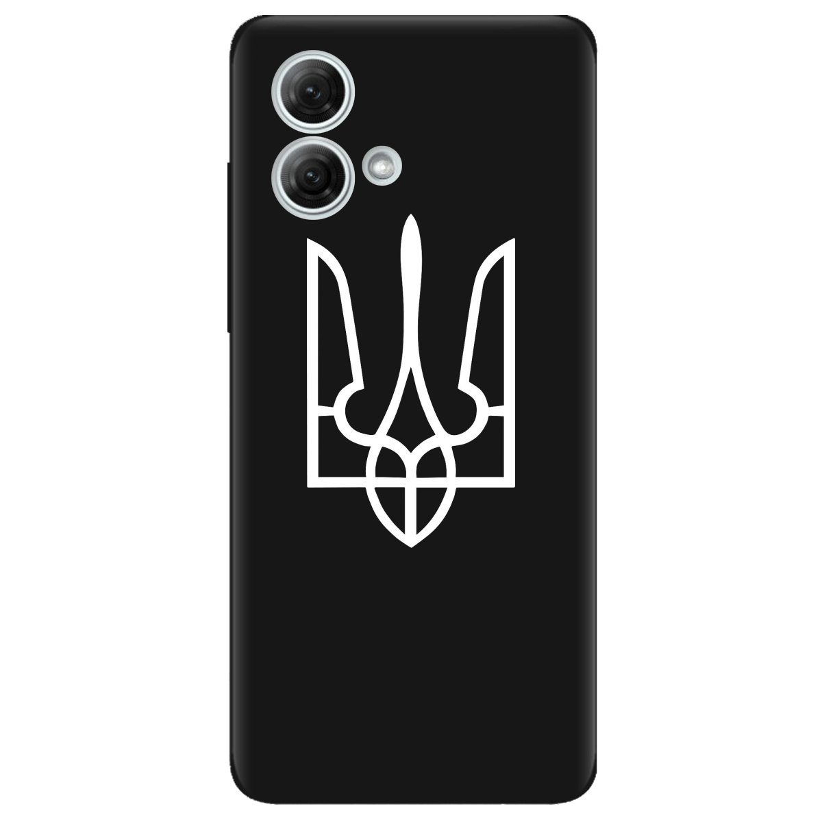 Чехол для Motorola G84 черный матовый soft touch Gerb - фото 1 - Чехлы для телефонов