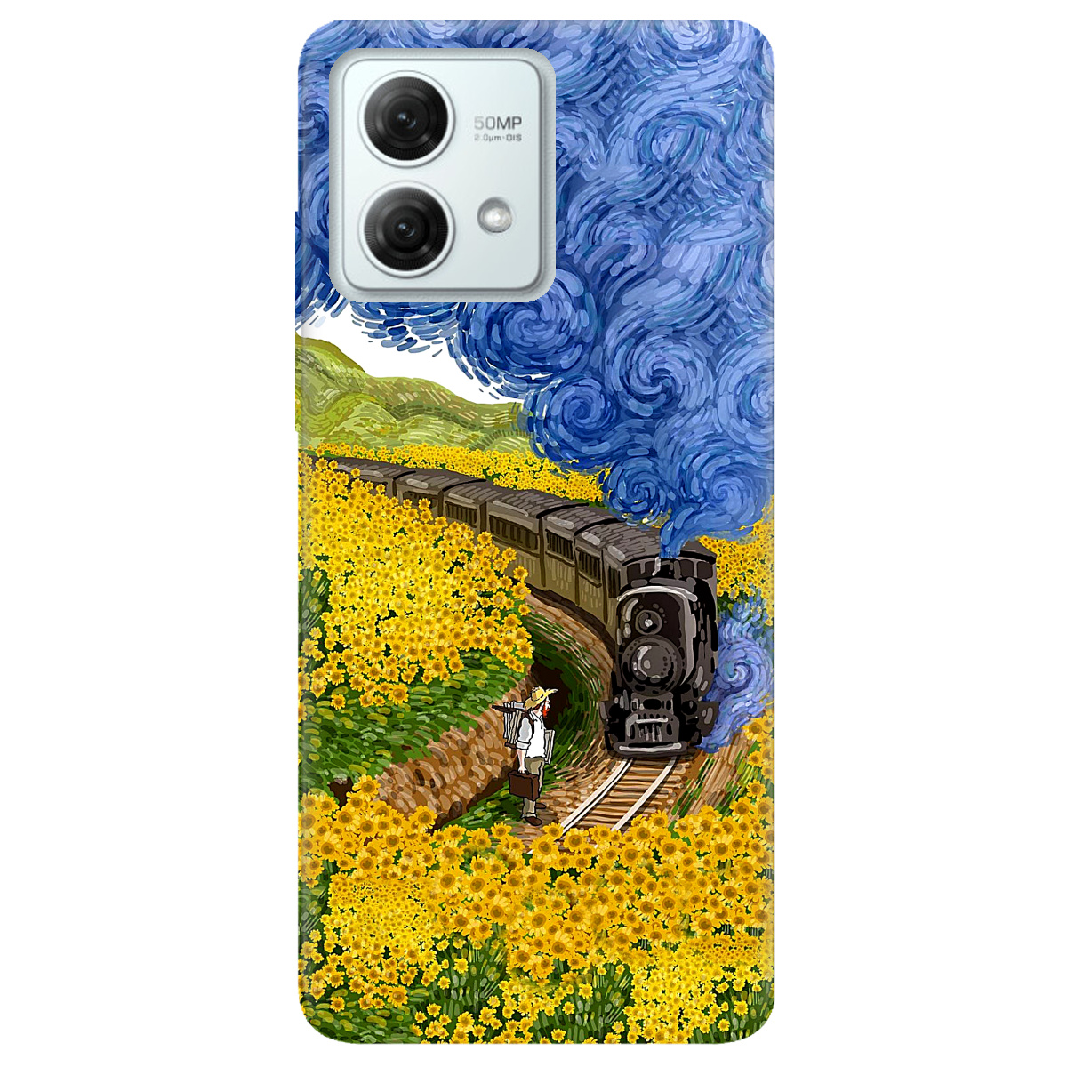 Чехол для Motorola G84 Train - фото 1 Чехол для Motorola G84 Train - фото 1 - Чехлы для телефонов