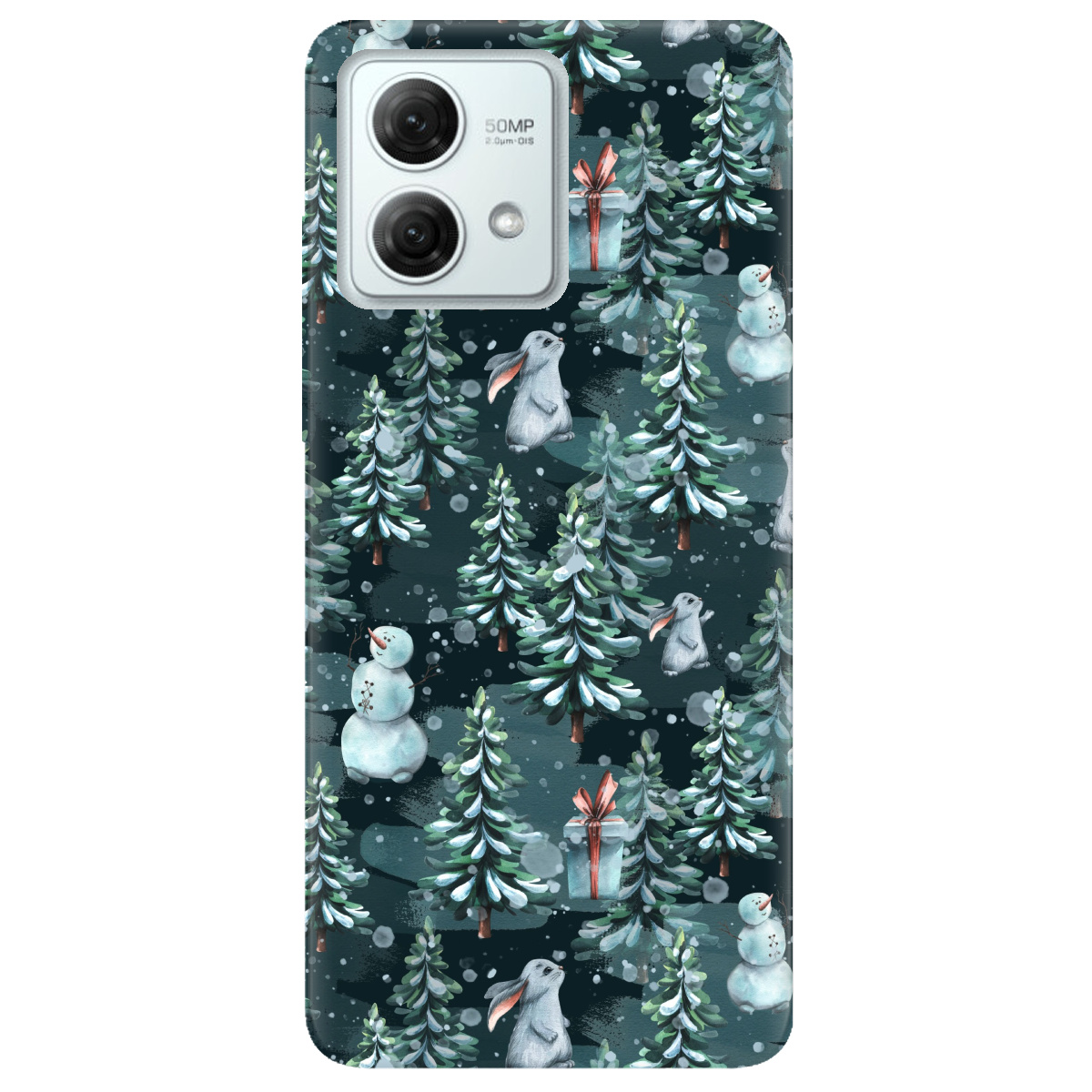 Чохол для Motorola G84 Winter forest - фото 1 - Чохли для телефонів