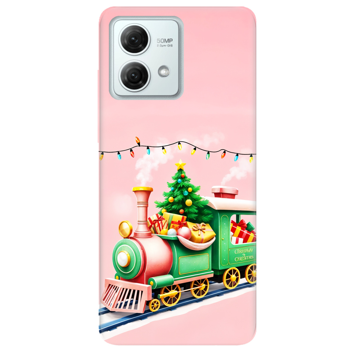 Чохол для Motorola G84 Holiday Express - фото 1 - Чохли для телефонів