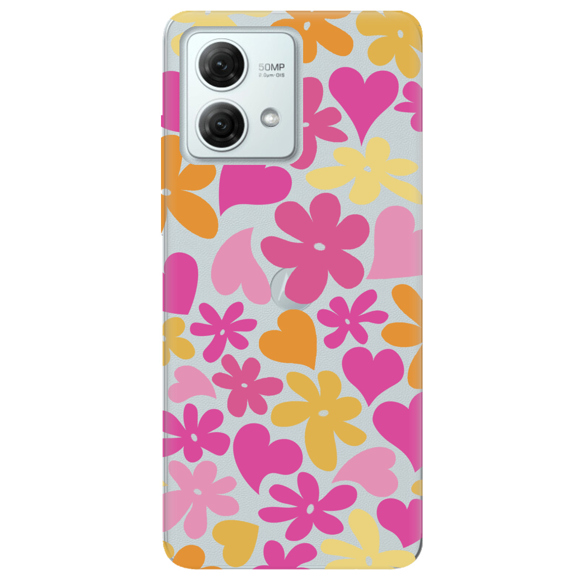 Чохол для Motorola G84 Blooming Love - фото 1 - Чохли для телефонів
