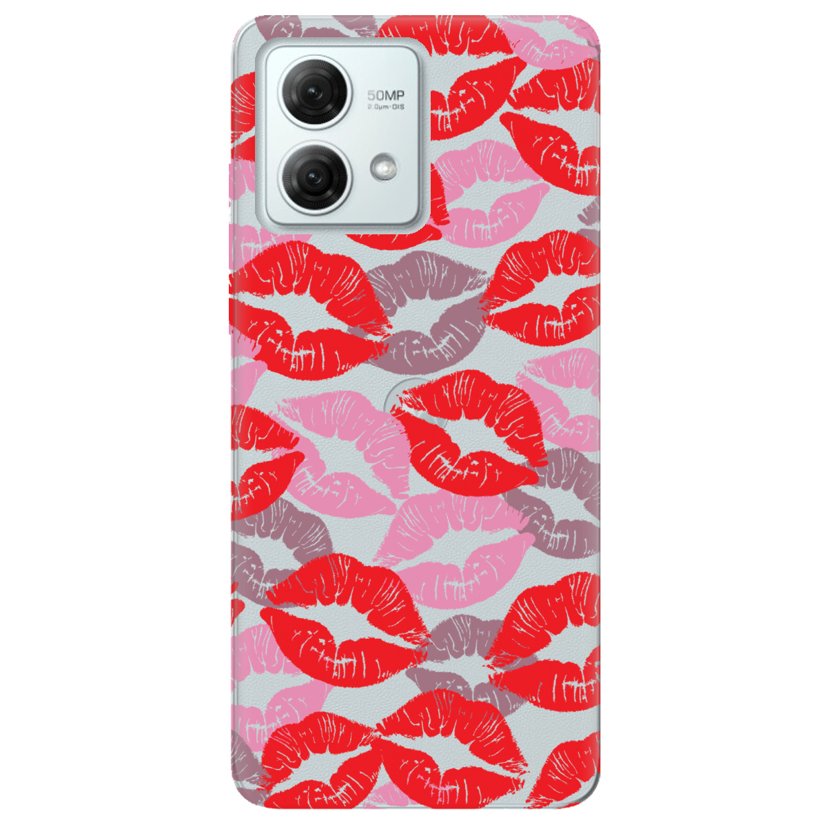 Чехол для Motorola G84 Поцілунки - фото 1 - Чехлы для телефонов