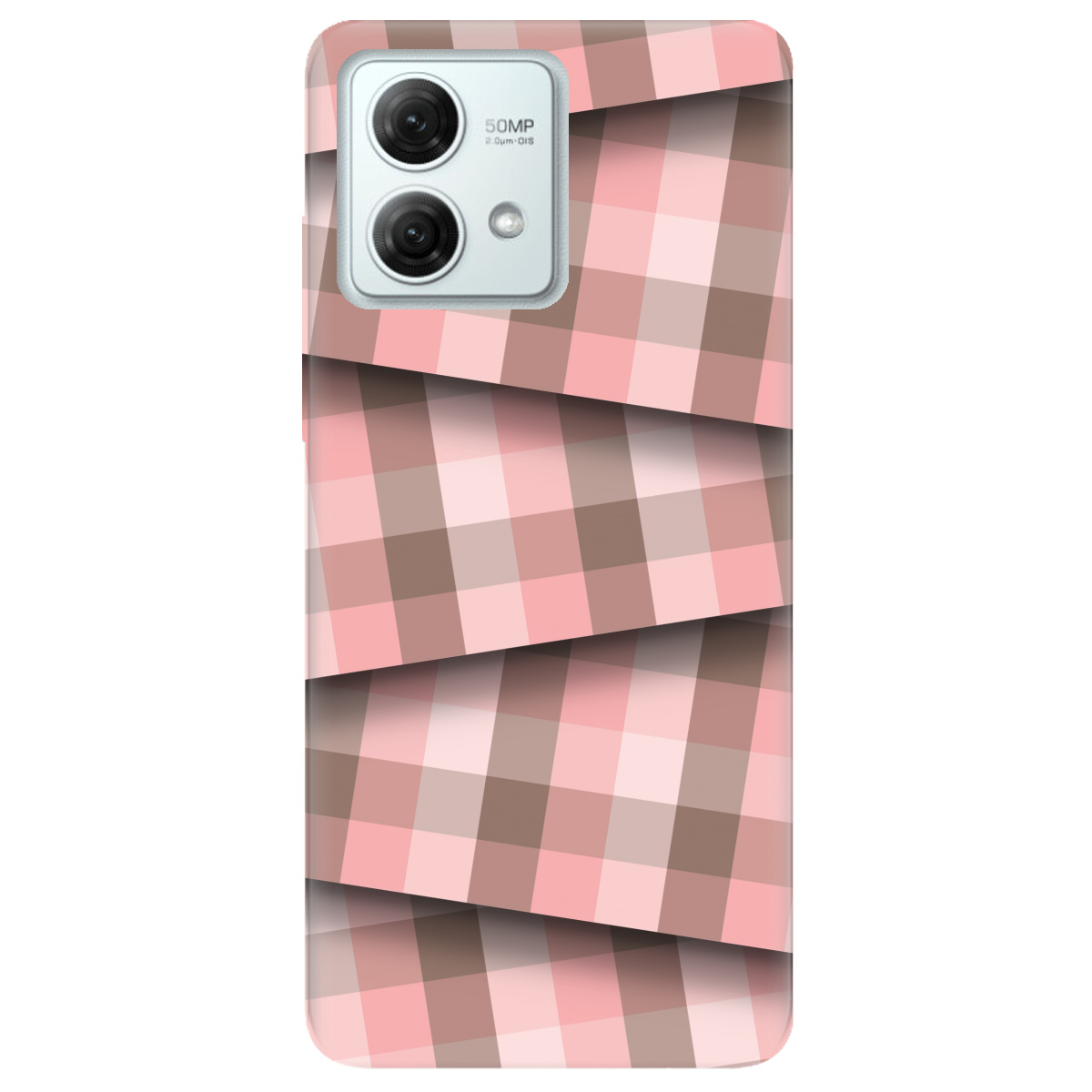 Чехол для Motorola G84 Модерн у клітинку - фото 1 Чехол для Motorola G84 Модерн у клітинку - фото 1 - Чехлы для телефонов