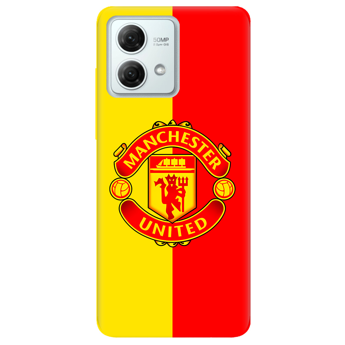 Чехол для Motorola G84 Manchester United - фото 1 - Чехлы для телефонов