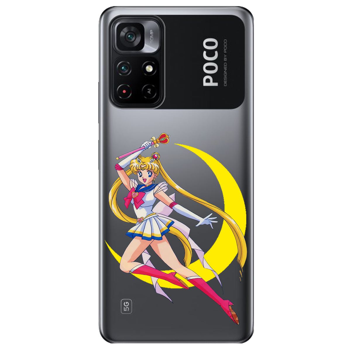 Чехол для Xiaomi Poco M4 Pro 5G Сейлор Мун - фото 1 - Чехлы для телефонов