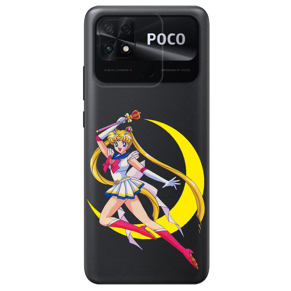 Чехол для Xiaomi Poco C40 Сейлор Мун - фото 1 Чехол для Xiaomi Poco C40 Сейлор Мун - фото 1 - Чехлы для телефонов