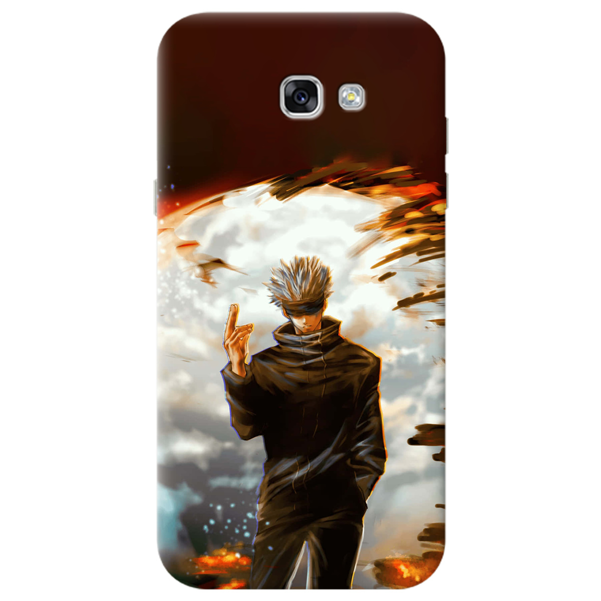 Чехол для Samsung Galaxy A7 2017 In flames - фото 1 - Чехлы для телефонов