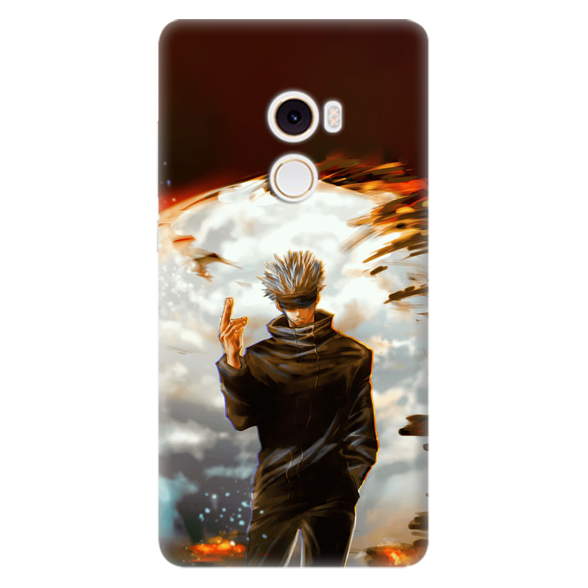 Чохол для Xiaomi Mi Mix 2 In flames - фото 1 - Чохли для телефонів