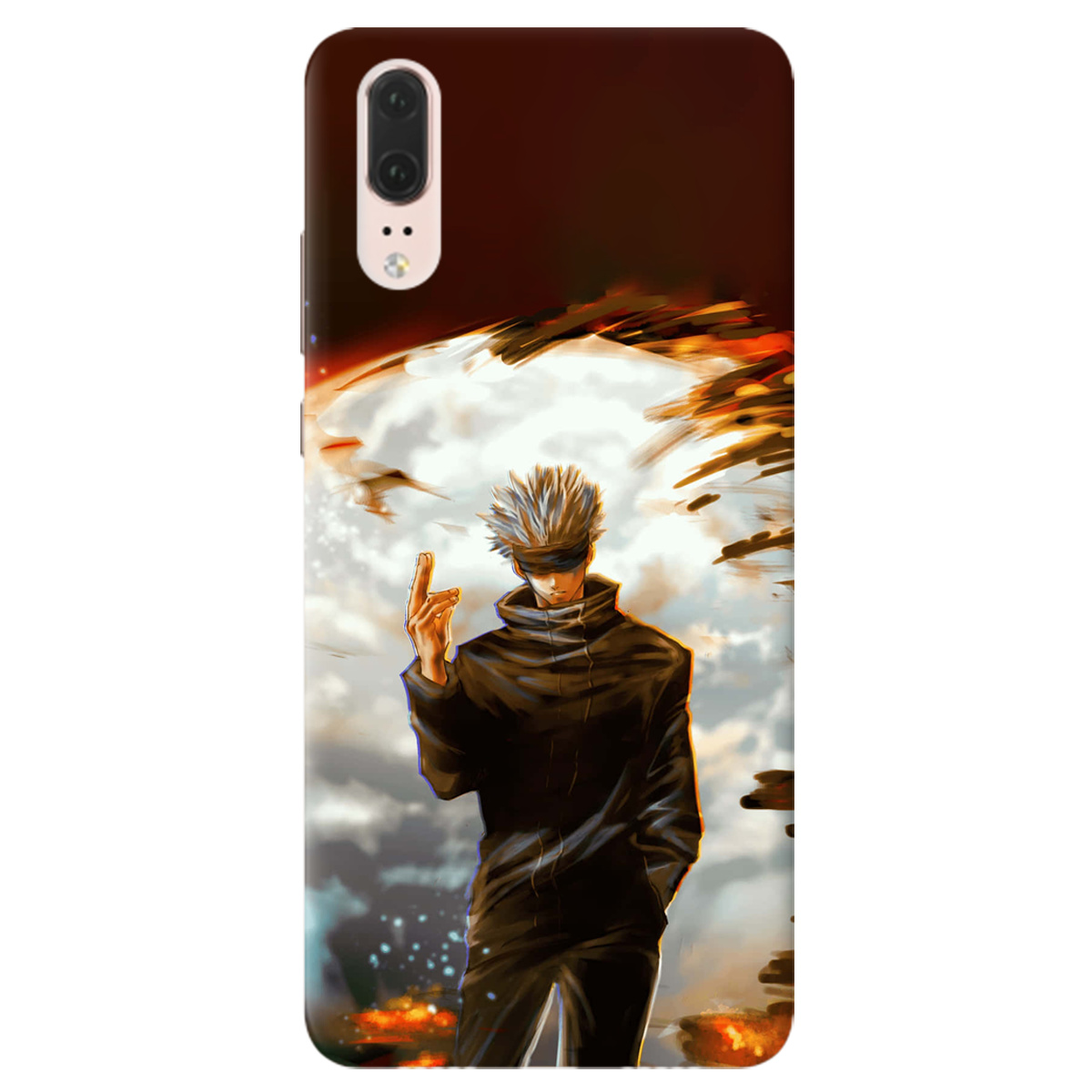 Чехол для Huawei P20 In flames - фото 1 - Чехлы для телефонов