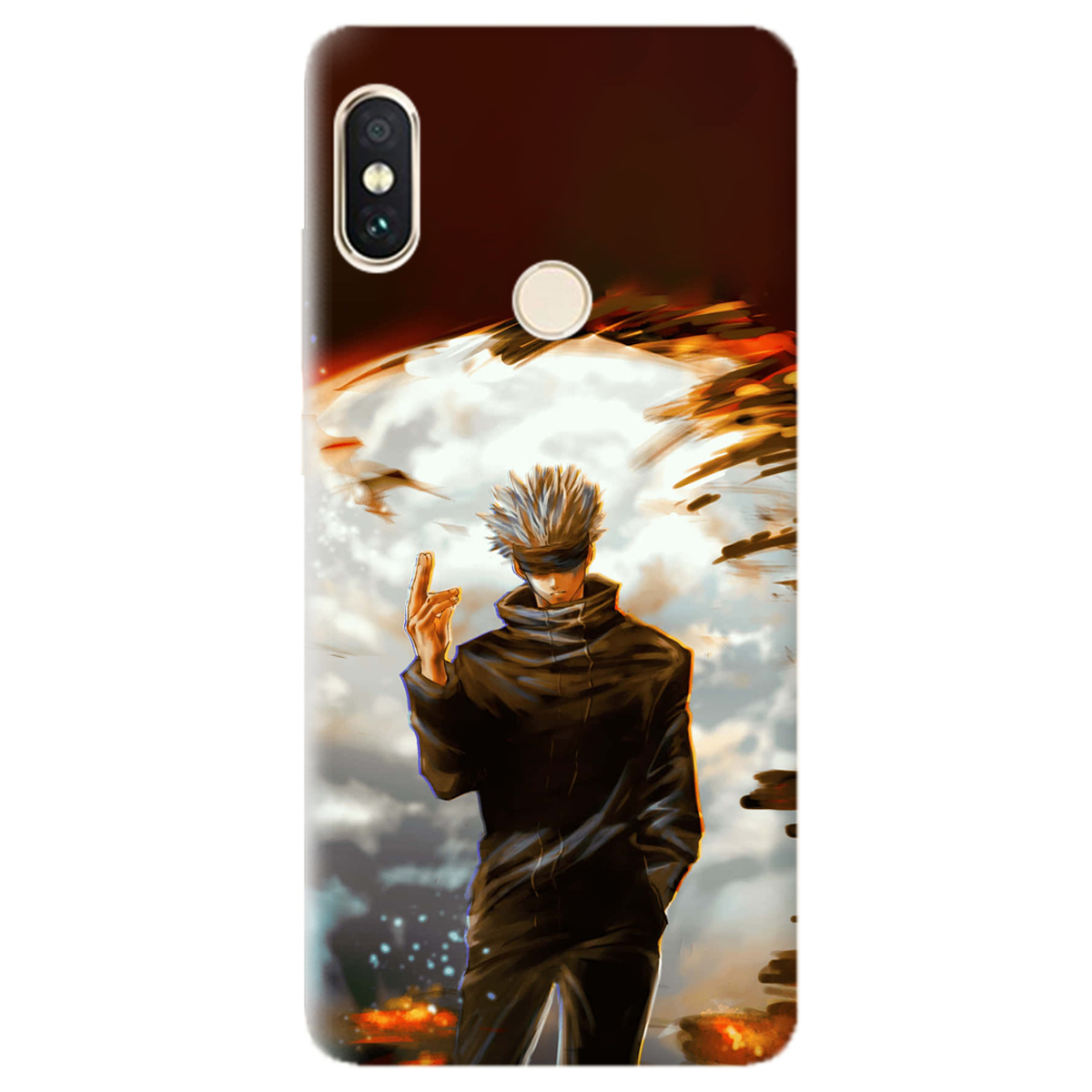 Чохол для Xiaomi Redmi Note 5 In flames - фото 1 - Чохли для телефонів