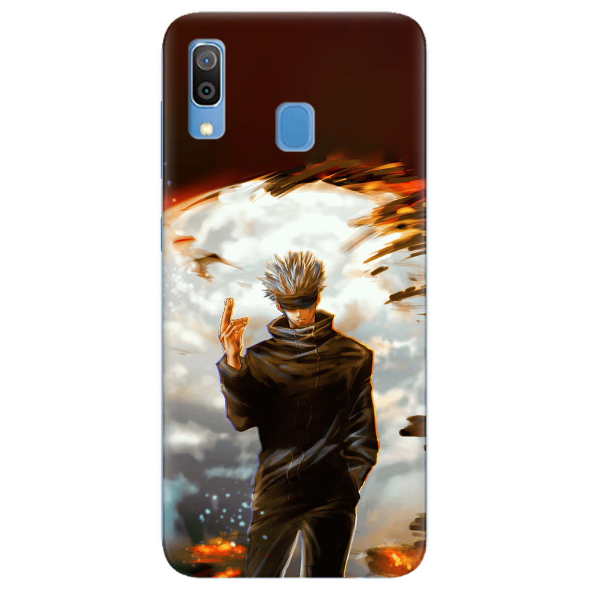 Чохол для Samsung Galaxy A30 In flames - фото 1 - Чохли для телефонів