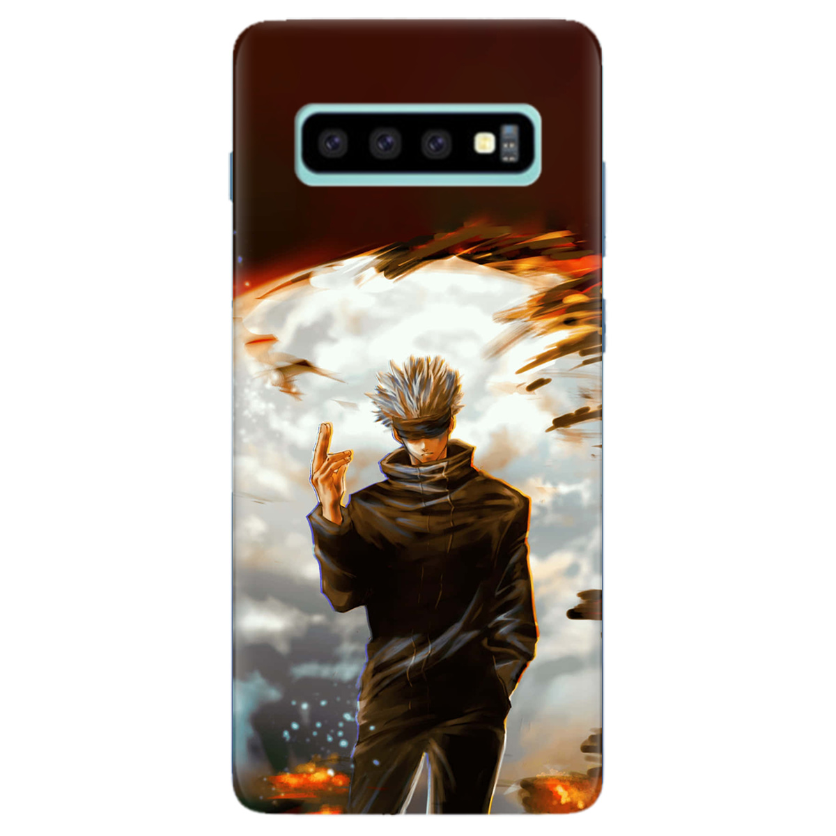 Чехол для Samsung Galaxy S10 Plus In flames - фото 1 - Чехлы для телефонов