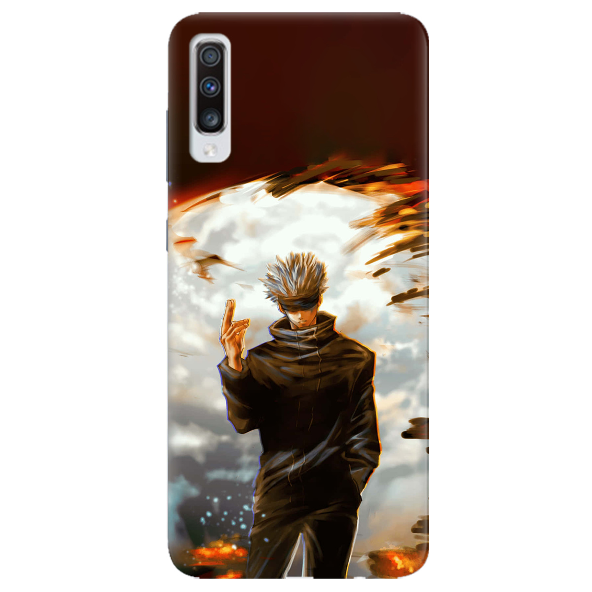 Чехол для Samsung Galaxy A70 In flames - фото 1 - Чехлы для телефонов