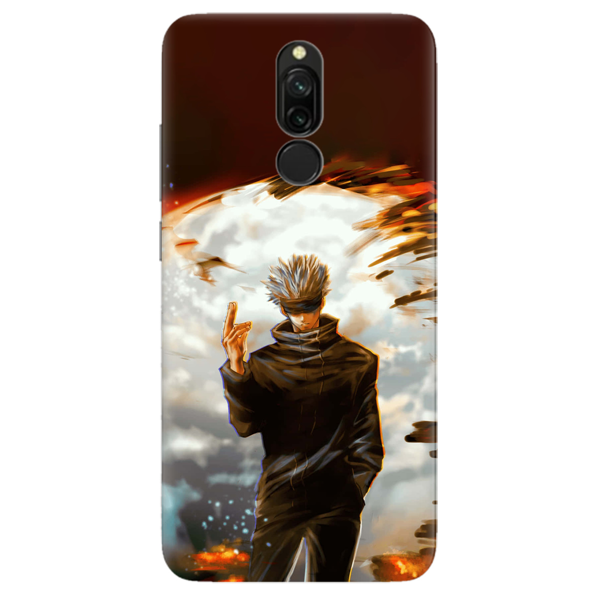 Чехол для Xiaomi Redmi 8 In flames - фото 1 - Чехлы для телефонов