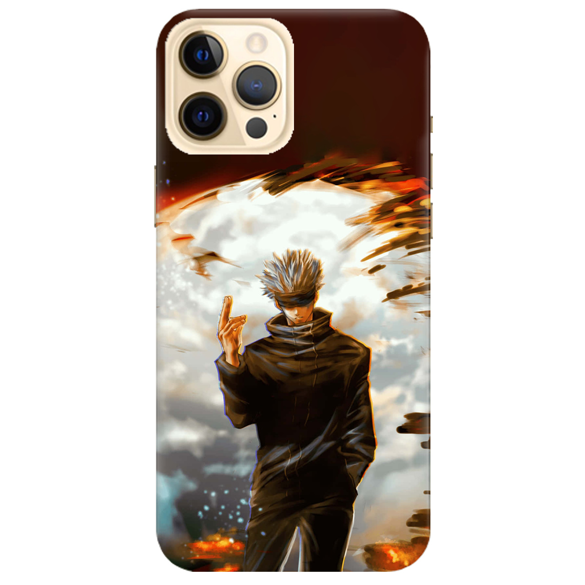 Чехол для Apple iPhone 12 Pro Max In flames - фото 1 - Чехлы для телефонов