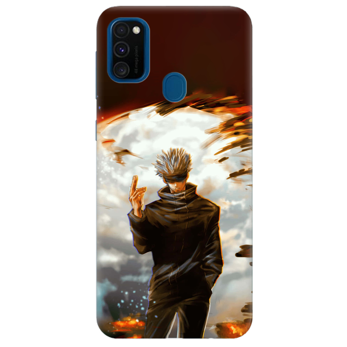 Чохол для Samsung Galaxy M21 In flames - фото 1 - Чохли для телефонів