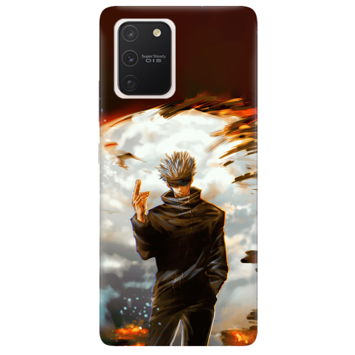 Чехол для Samsung Galaxy S10 Lite In flames - фото 1 - Чехлы для телефонов