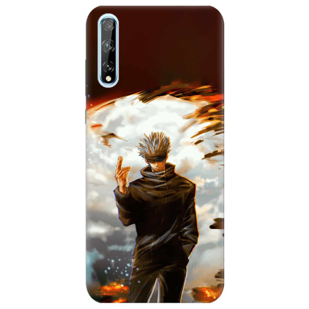 Чохол для Huawei P Smart S In flames - фото 1 - Чохли для телефонів