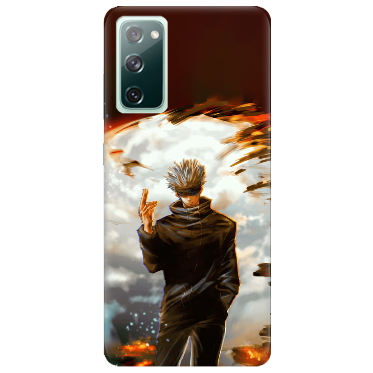 Чехол для Samsung Galaxy S20 FE In flames - фото 1 - Чехлы для телефонов