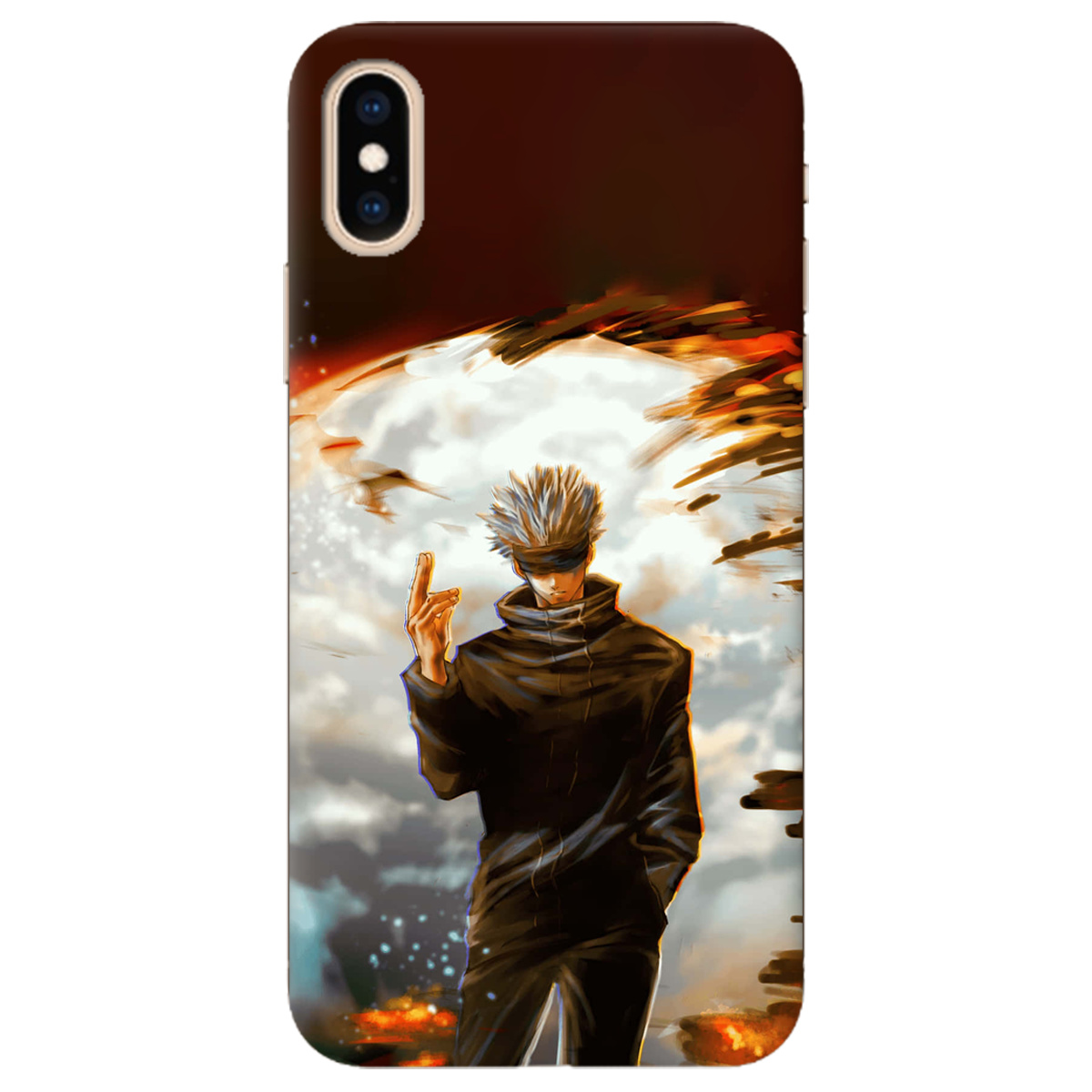 Чехол для Apple iPhone XS Max In flames - фото 1 Чехол для Apple iPhone XS Max In flames - фото 1 - Чехлы для телефонов