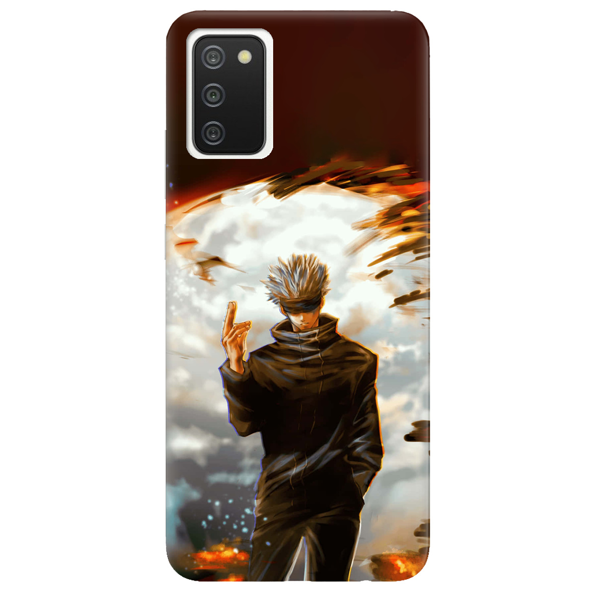 Чехол для Samsung Galaxy A02s In flames - фото 1 - Чехлы для телефонов