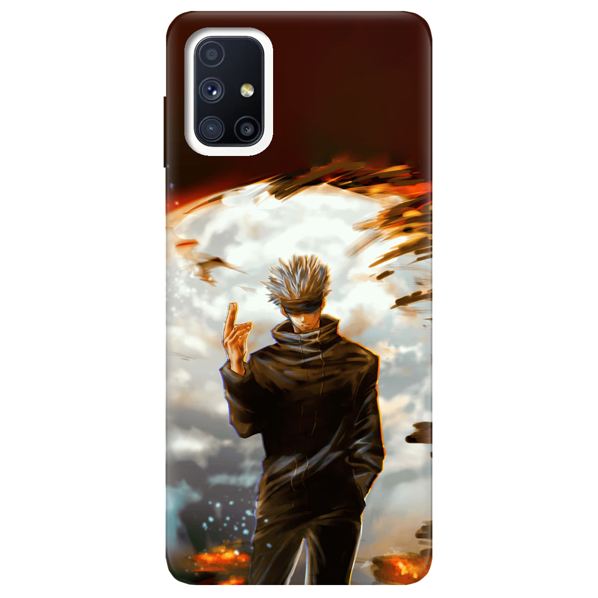 Чехол для Samsung Galaxy M51 In flames - фото 1 - Чехлы для телефонов